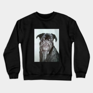 Dogs are loyal friends. Dogs are Loyal Art Crewneck Sweatshirt